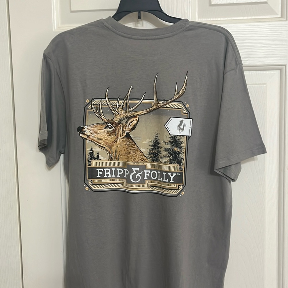 Fripp & Folly Gray T Shirt